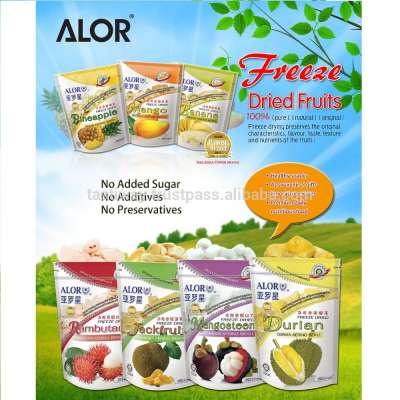 Freeze dried tropical fruit